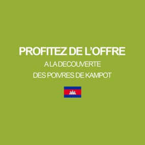 Offre Trio "A la découverte des poivres de Kampot"